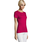 Футболка женская Regent Women, ярко-розовая (фуксия)