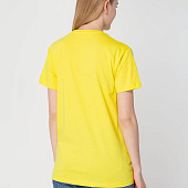 Футболка унисекс T-Bolka 160, желтая
