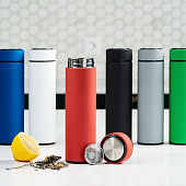 Термос с ситечком Percola, красный