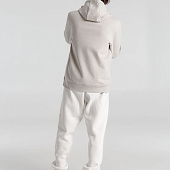 Толстовка с капюшоном унисекс King, дымчато-серая