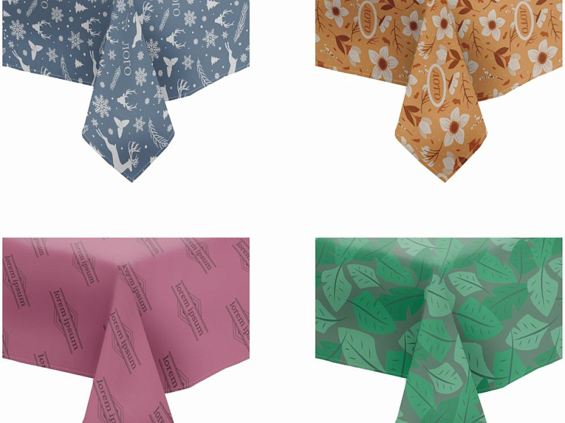 Скатерть с полноцветной печатью Irida на заказ