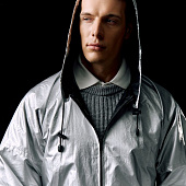 Дождевик Palladio Pockets, серебристый