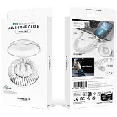 Кабель Vonmahlen Allroundo Eco для быстрой зарядки, черный