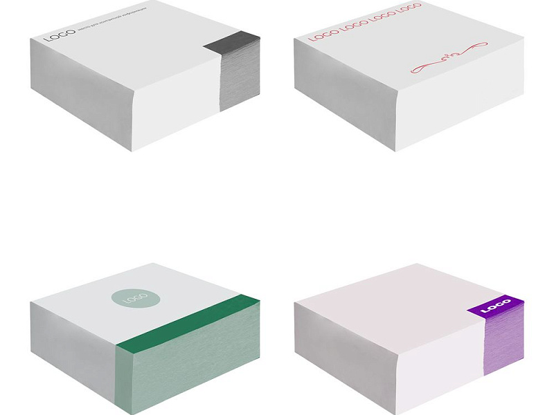 Блок для записей с печатью Bloke на заказ, 300 листов