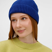 Шапка ComFleece, темно-синяя (кобальт)
