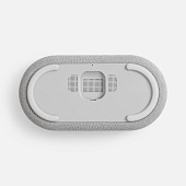 Колонка с часами и беспроводной зарядкой Veske ver.2, серая