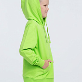 Худи детское Kirenga Kids 2.0, зеленое яблоко