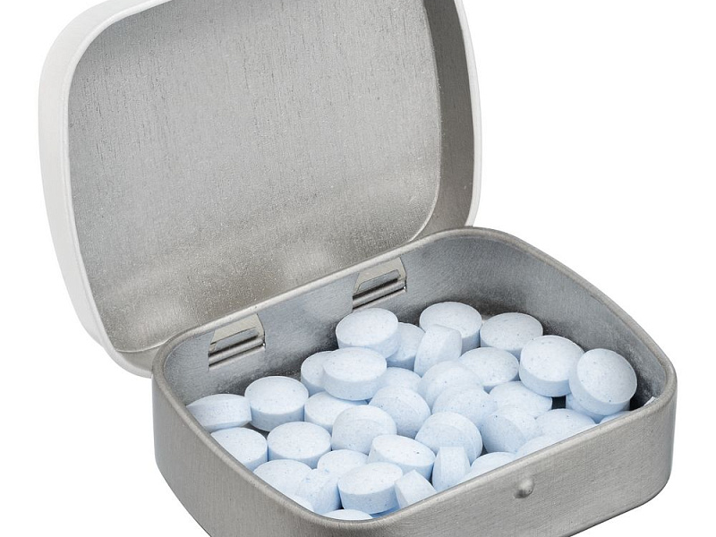 Освежающие конфеты Polar Express, ver. 2, арктическая мята, белый