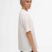 Футболка унисекс оверсайз T2, молочно-белая