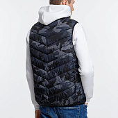 Жилет с подогревом Thermalli Valmorel, серый камуфляж