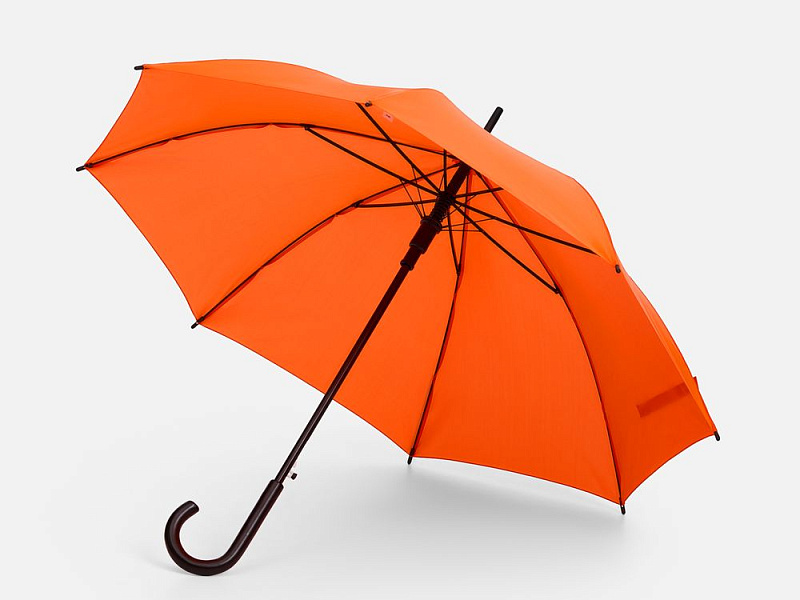 Зонт-трость Standard, оранжевый неон