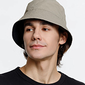 Панама Nylon двусторонняя, черная с хаки