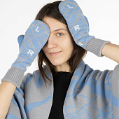 Варежки Joyful на заказ, полушерсть