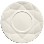 Чайная пара Diamante Bianco, белая