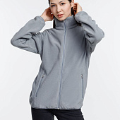 Куртка флисовая унисекс Nesse, серая