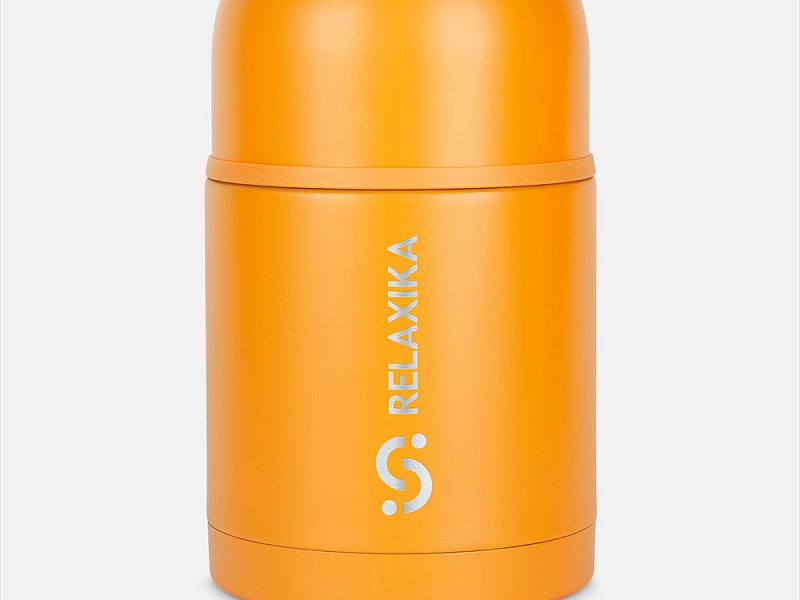 Термос для еды Relaxika 700, желтый