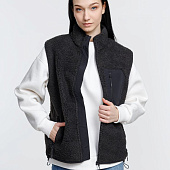 Жилет унисекс Fury BW, темно-серый (графит)