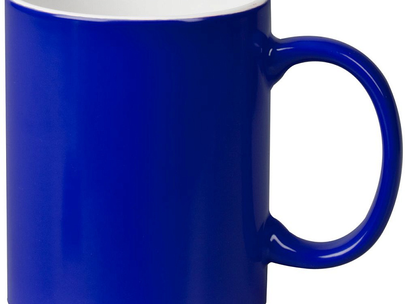 Кружка «Хамелеон», ver.2, матовая, синяя