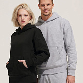 Худи оверсайз унисекс Origin, черное