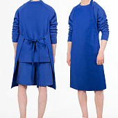 Фартук E1, синий