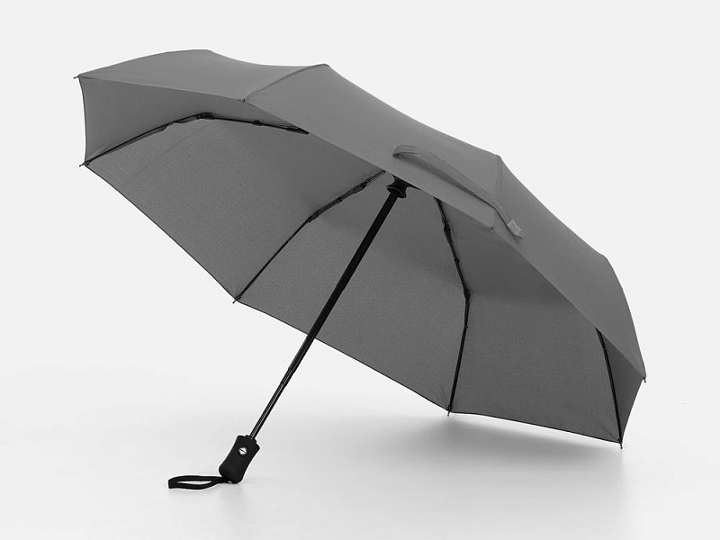 Зонт складной Monsoon, серый