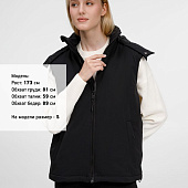 Жилет унисекс Sfera, черный