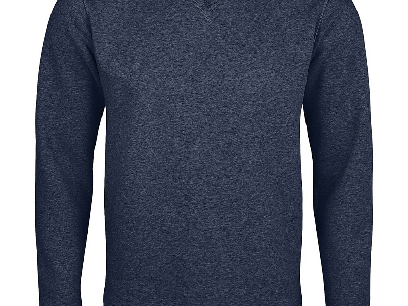 Толстовка унисекс Sully, синий меланж