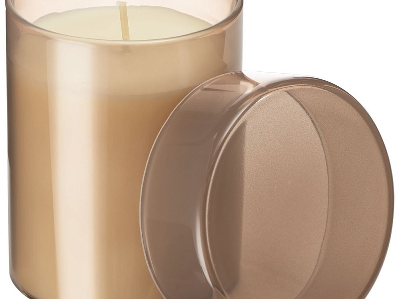 Ароматическая свеча Flikka, сосна и кипарис, бежевая