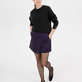 Лонгслив унисекс Siluetti Fuori, черный