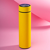 Термос с ситечком Percola, желтый