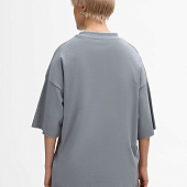 Футболка унисекс оверсайз T1, серая