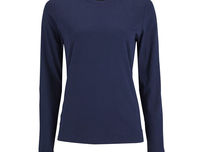 Футболка с длинным рукавом Imperial LSL Women, темно-синяя (кобальт)
