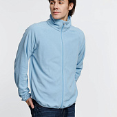 Куртка флисовая унисекс Fliska, голубая