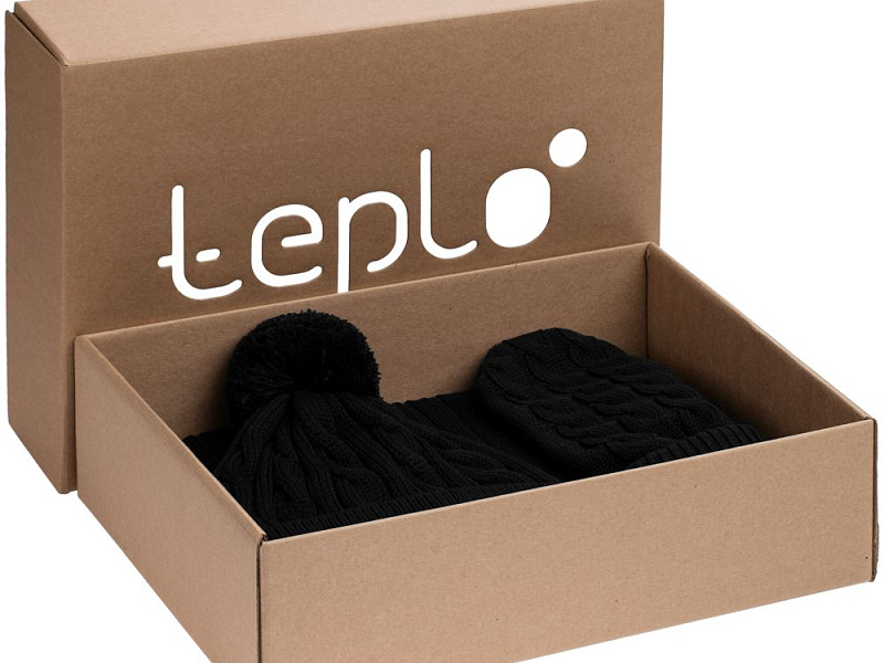 Набор Heat Trick, черный меланж