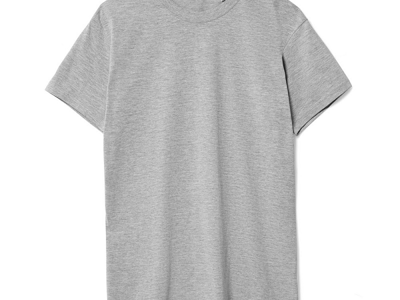 Футболка унисекс T-Bolka 160, серый меланж