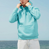 Худи унисекс Condor, голубое (морская волна)