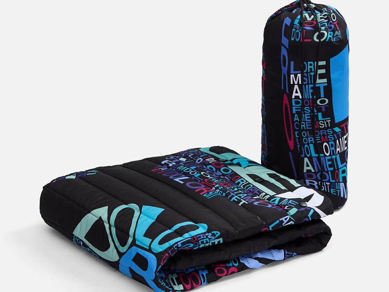 Плед-пончо Blanket Print на заказ