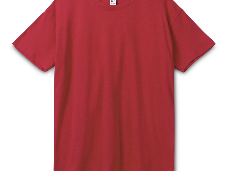 Футболка унисекс Regent 150, вишнево-красная