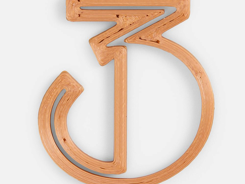 Подвеска Symbol, 3D-печать на заказ, цифра 3