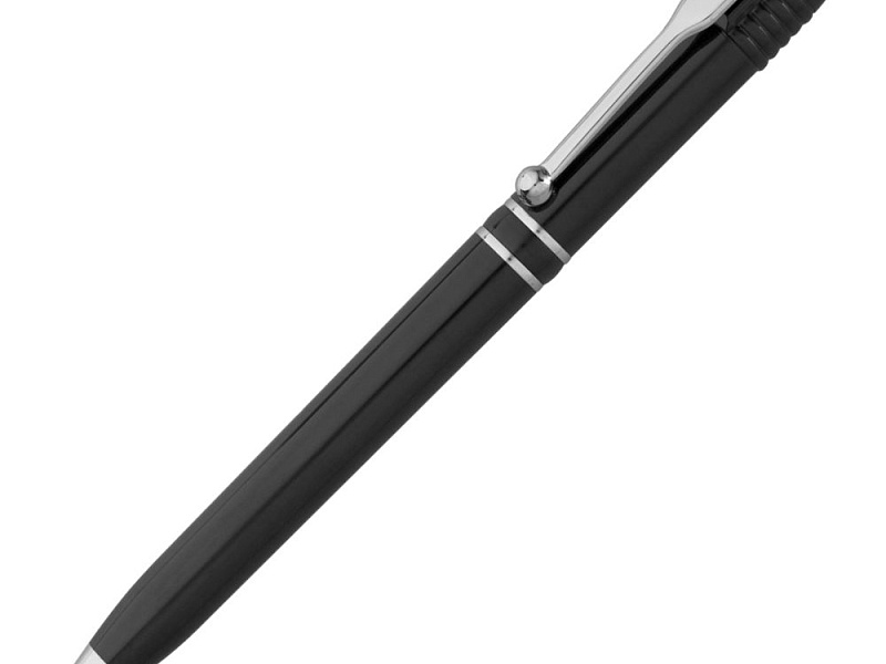 Ручка шариковая Raja Chrome, черная
