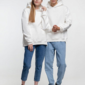 Худи оверсайз Kulonga Comfort Heavy, молочно-белое