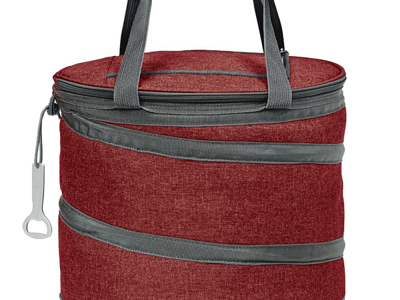 Складная термосумка Coast, бордовая