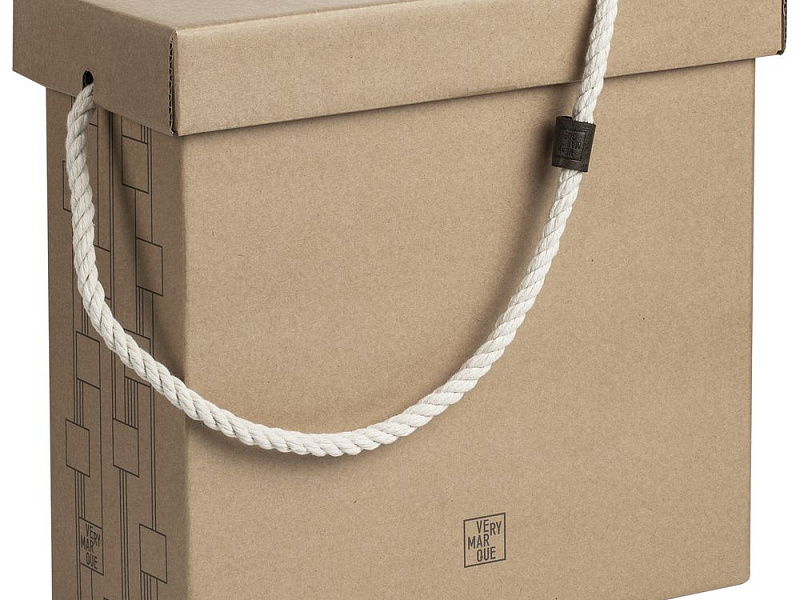 Коробка Very Marque, большая, крафт