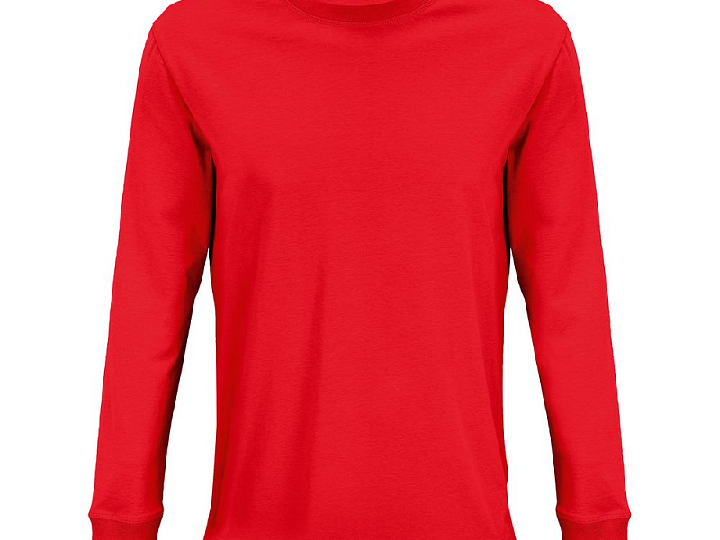 Футболка унисекс с длинным рукавом Pioneer LSL, красная