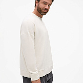 Свитшот унисекс S2, молочно-белый