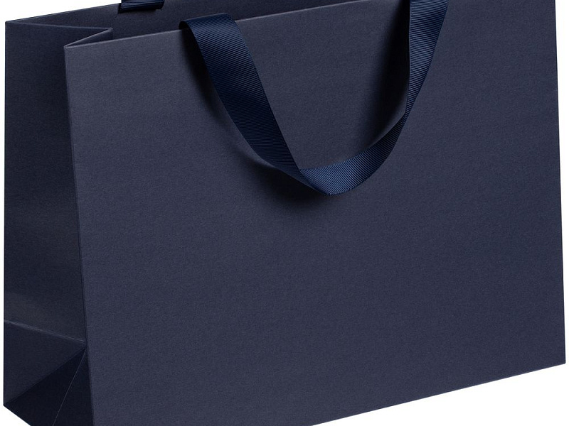 Пакет бумажный Manilla M, синий