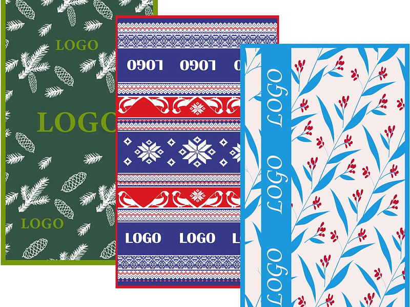 Плед на заказ Tricksy Net, 3 цвета, S, акрил