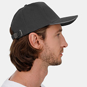 Бейсболка Long Beach, темно-серая со светло-серым