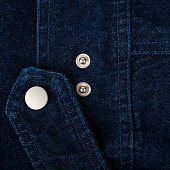 Куртка джинсовая O1, темно-синяя