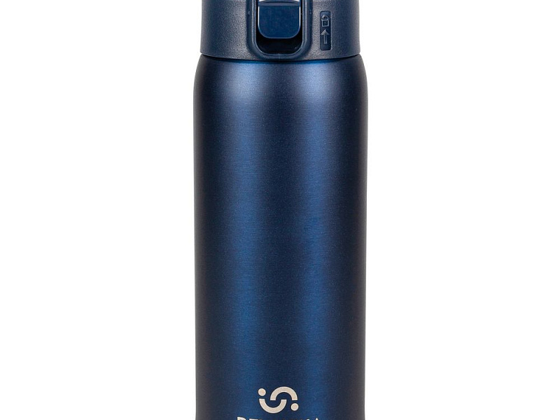 Термокружка Relaxika, синяя